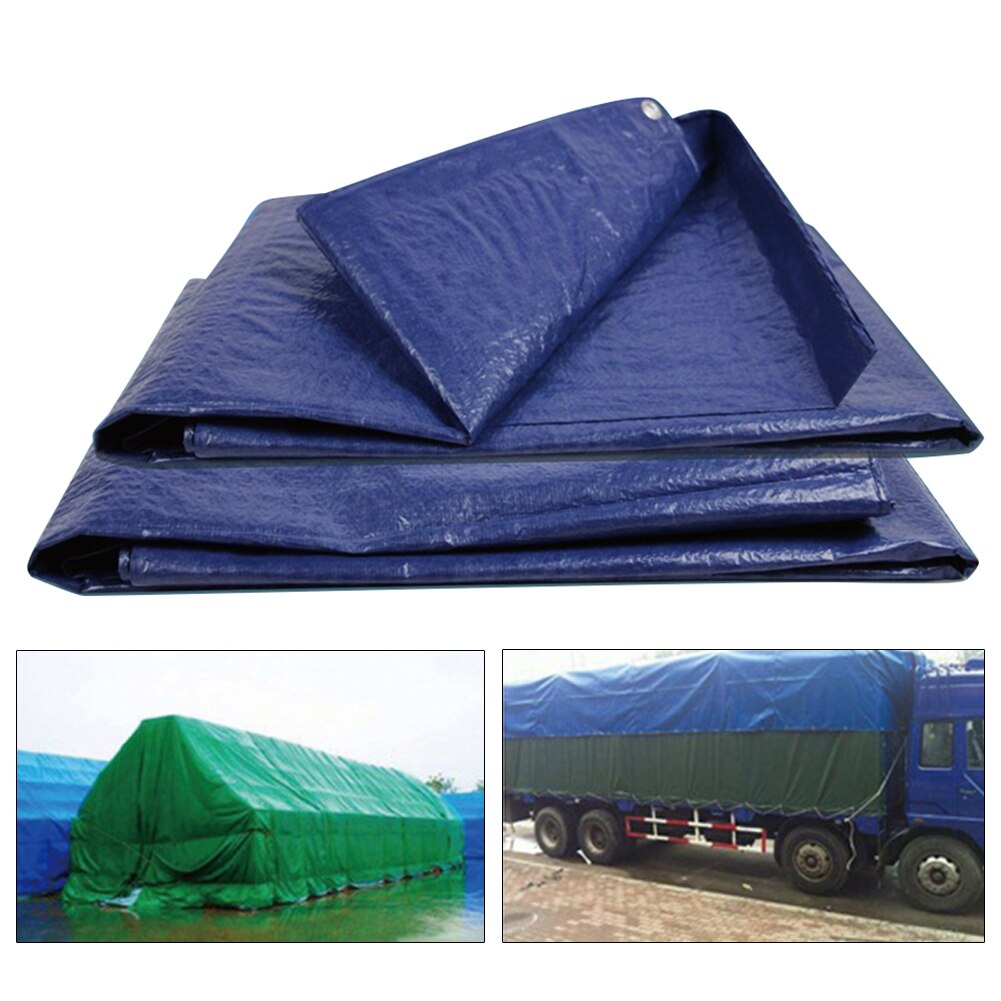 Cheap Goat Tents Heavy Duty Canopy Tarp Ground Camping Sheet Waterproof Camping Tarpaulin Cover Simple Tent 4 Sizes Camping Accessories   